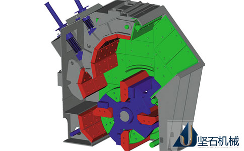 反擊式破碎機剖析圖